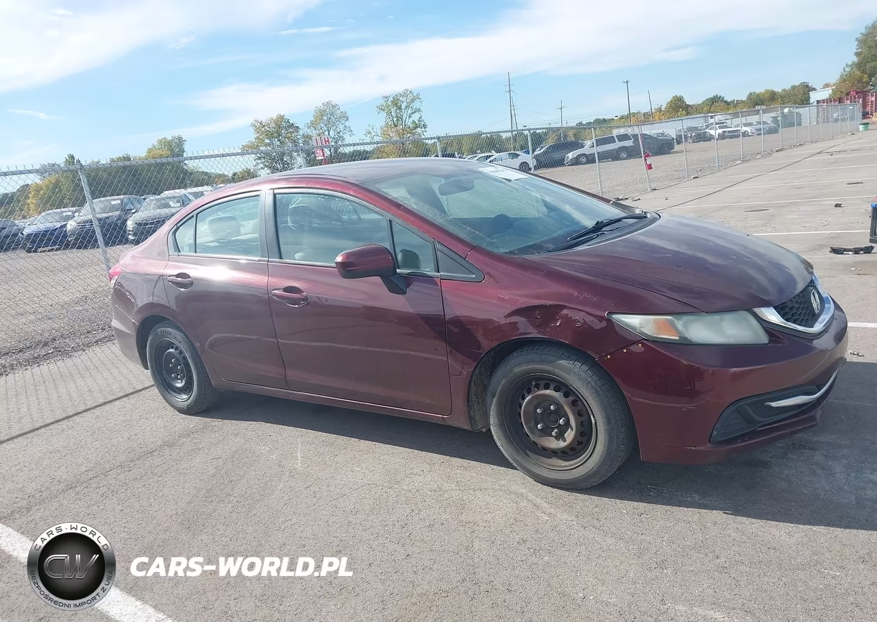 2014 Honda Civic Lx VIN:19XFB2F52EE052439 - 13