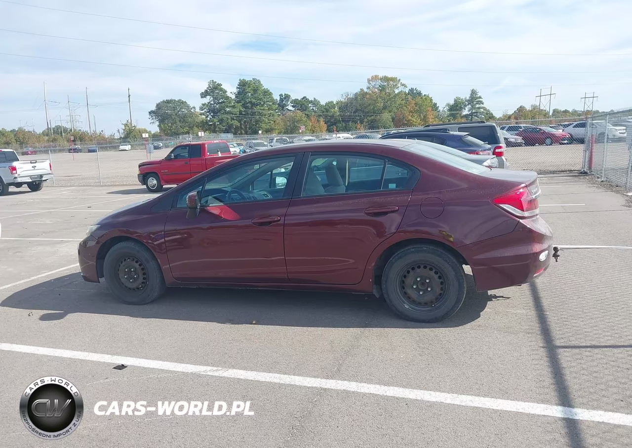 2014 Honda Civic Lx VIN:19XFB2F52EE052439 - 14