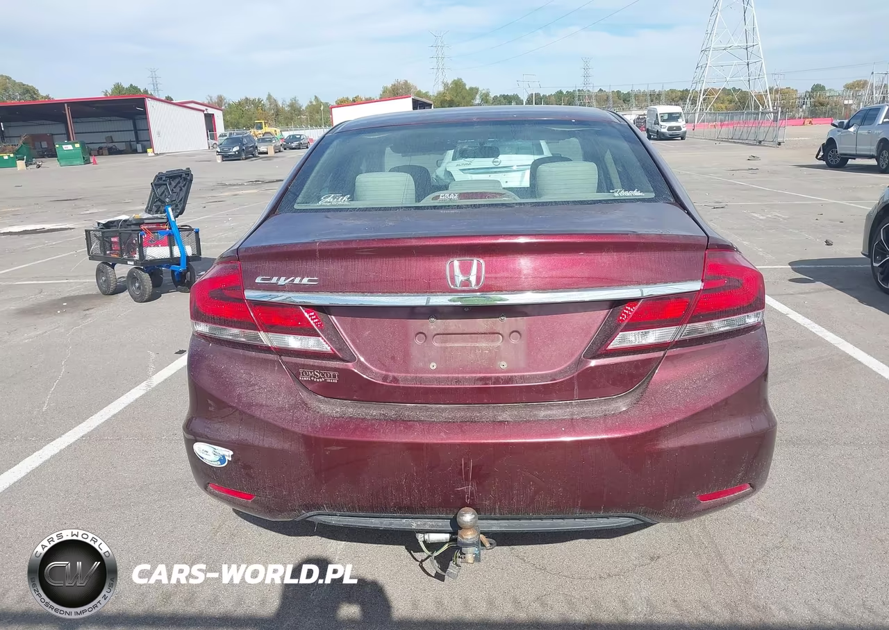 2014 Honda Civic Lx VIN:19XFB2F52EE052439 - 16