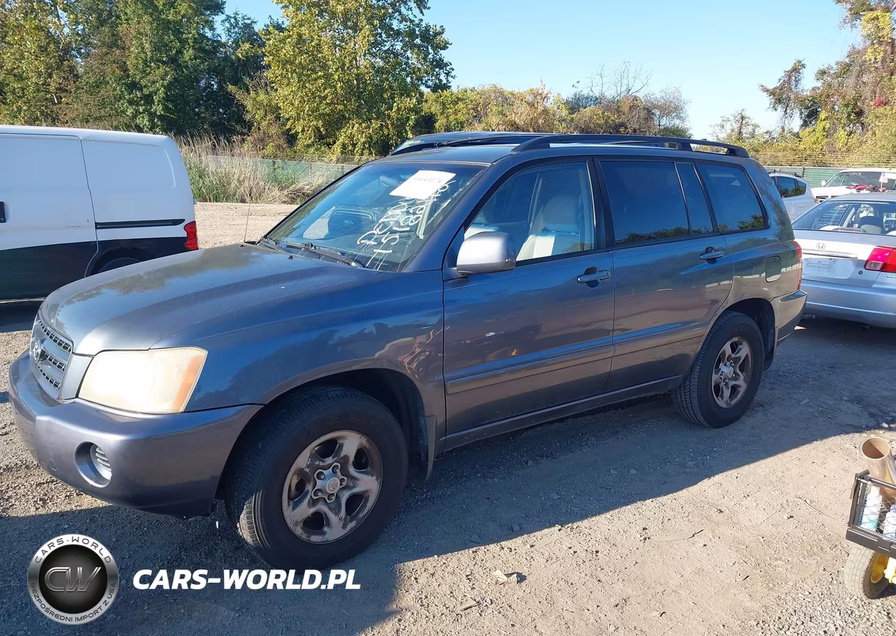 2003 Toyota Highlander VIN:JTEGD21A730073548 - 2