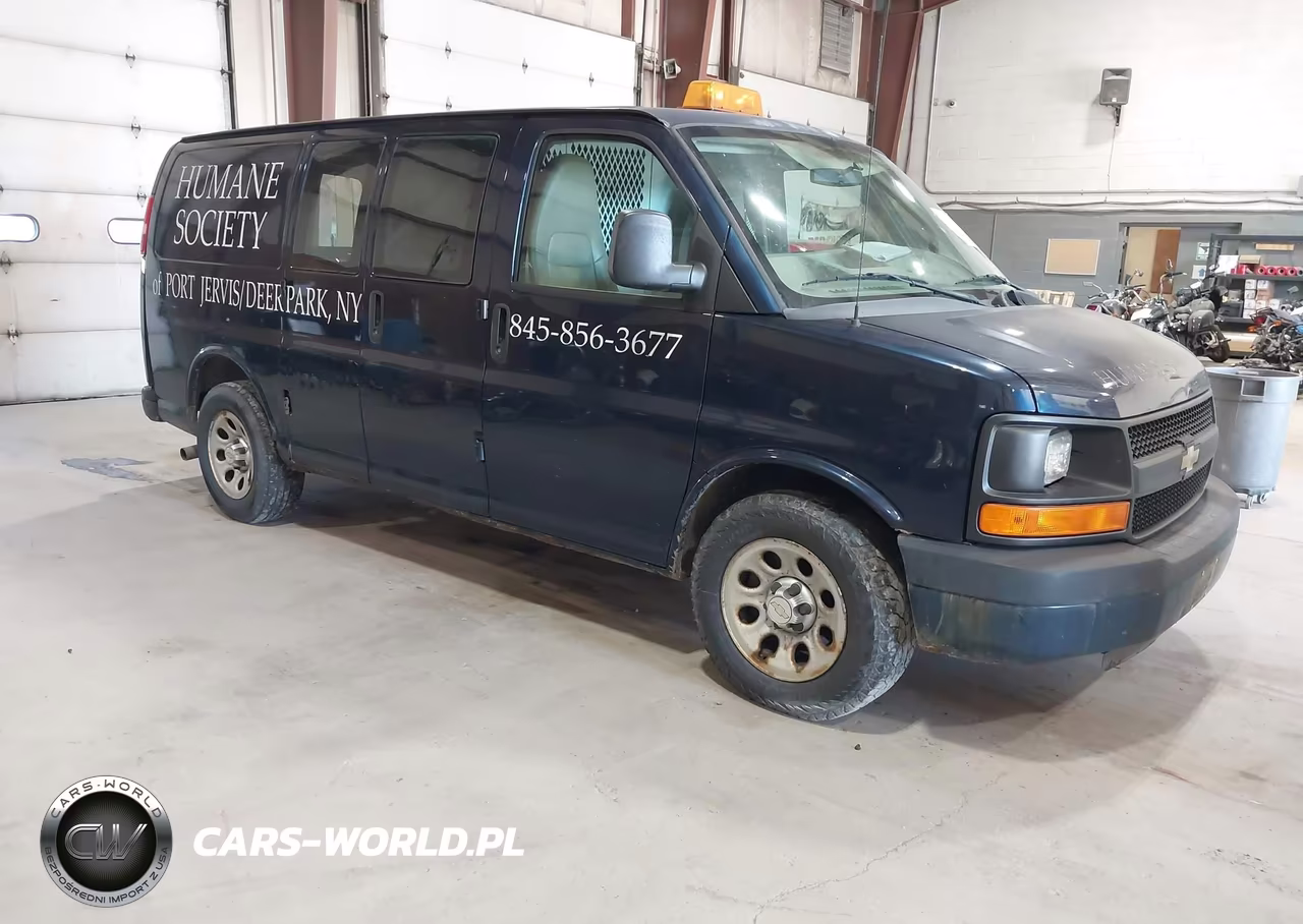 2010 Chevrolet Express 1500 Work Van VIN:1GCUHAD48A1152827 - 1