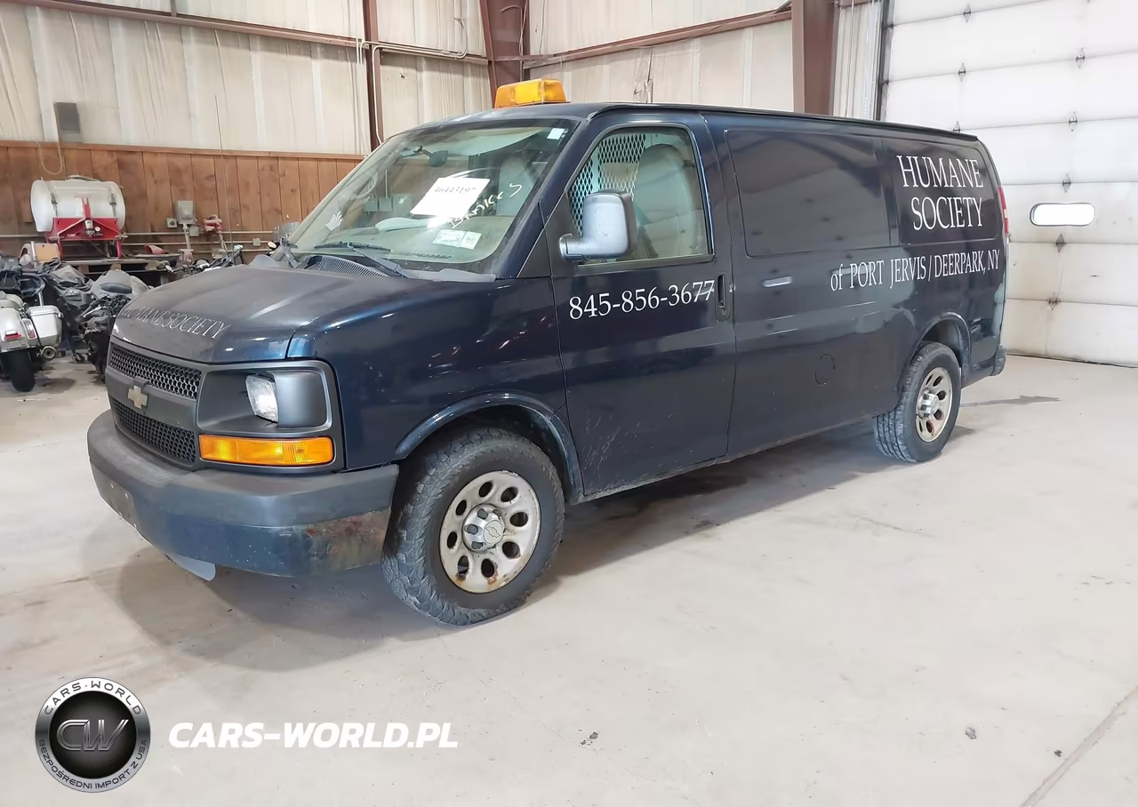 2010 Chevrolet Express 1500 Work Van VIN:1GCUHAD48A1152827 - 2