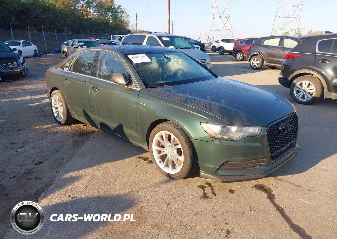 2012 Audi A6 3.0 Premium VIN:WAUGGAFC7CN062517 - 1