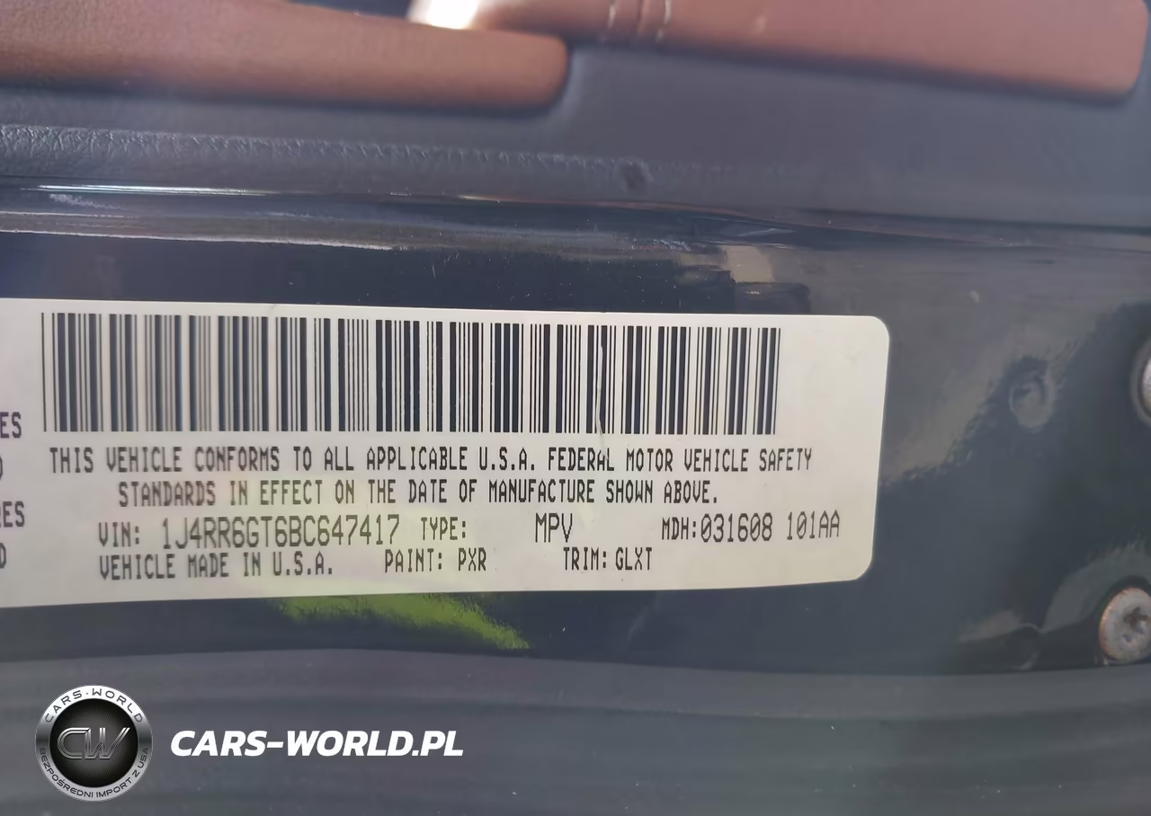 2011 Jeep Grand Cherokee Overland VIN:1J4RR6GT6BC647417 - 9