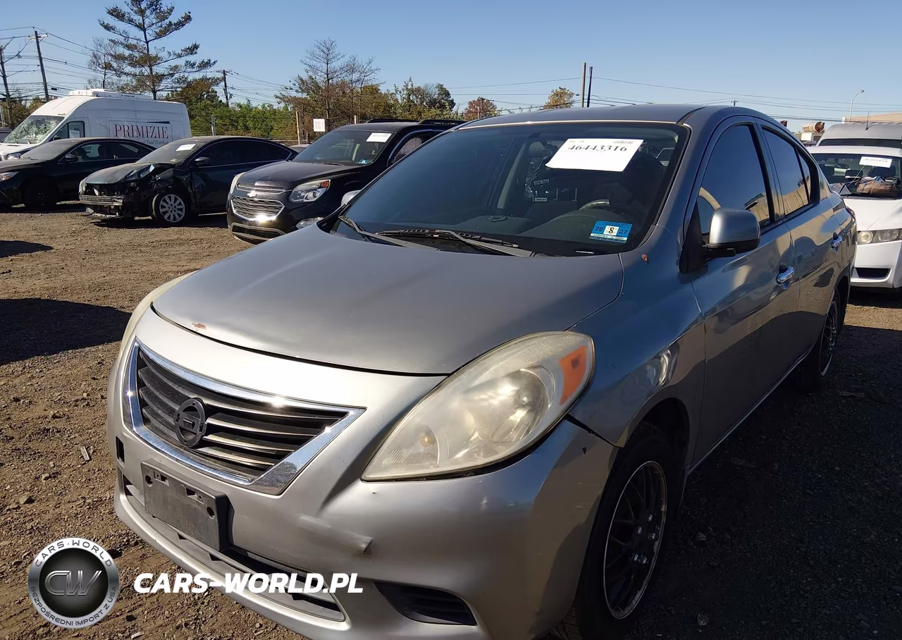 2014 Nissan Versa 1.6 Sv VIN:3N1CN7AP2EL816353 - 2