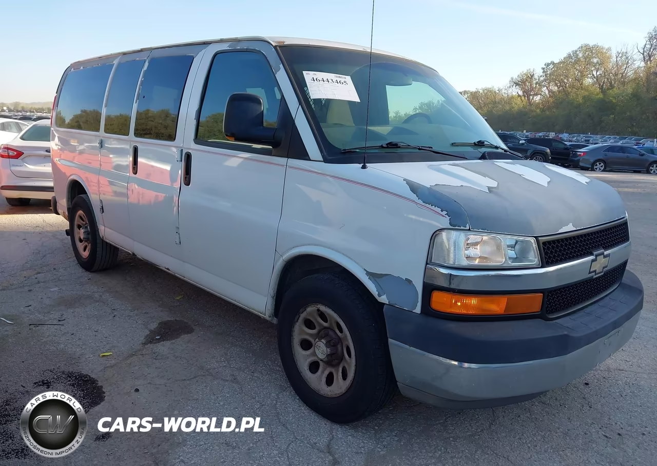 2010 Chevrolet Express 1500 Lt VIN:1GBUGCD43A1114571 - 1
