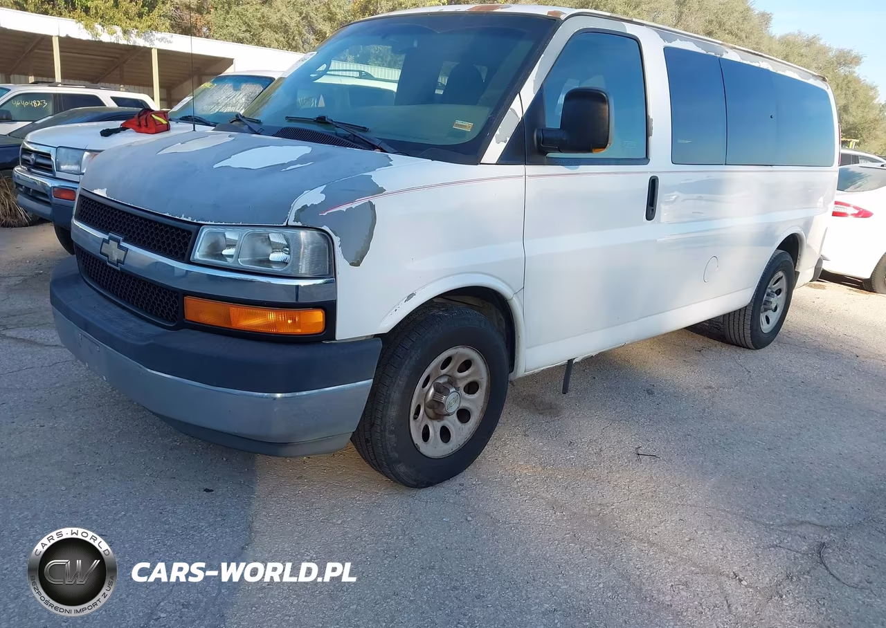 2010 Chevrolet Express 1500 Lt VIN:1GBUGCD43A1114571 - 2