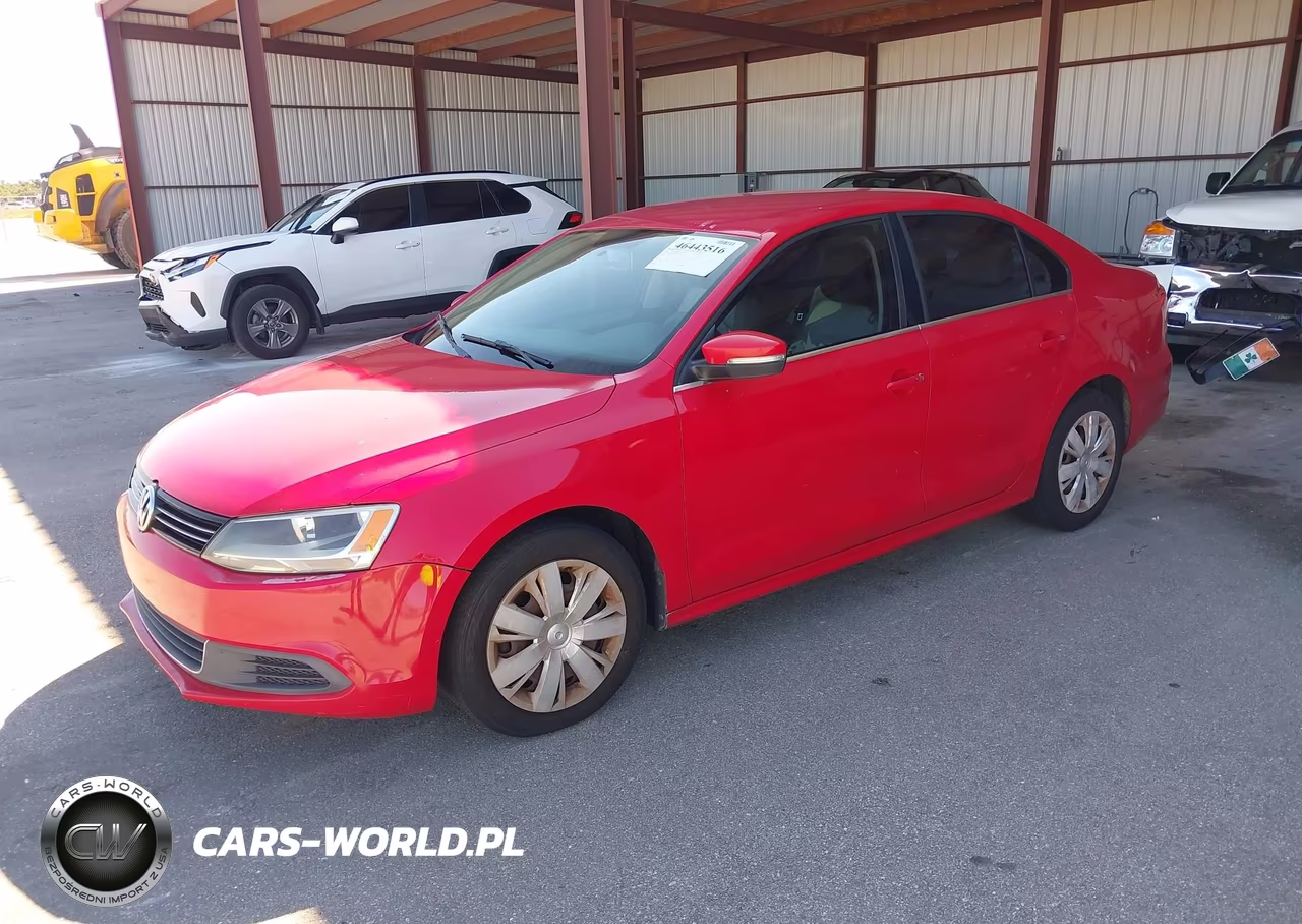 2013 Volkswagen Jetta 2.5L Se VIN:3VWDX7AJ9DM387077 - 2