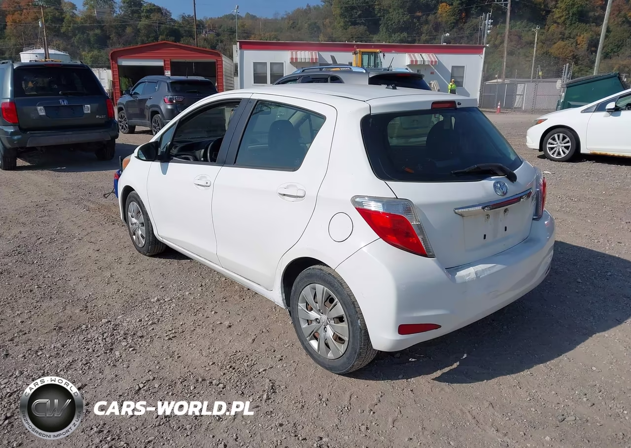 2014 Toyota Yaris Le (Tmc-Cbu Plant) VIN:JTDKTUD33ED577391 - 3