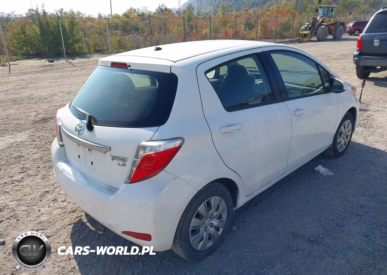 2014 Toyota Yaris Le (Tmc-Cbu Plant) VIN:JTDKTUD33ED577391 - 4