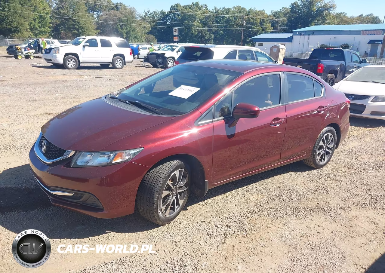 2015 Honda Civic Ex VIN:19XFB2F81FE069583 - 2