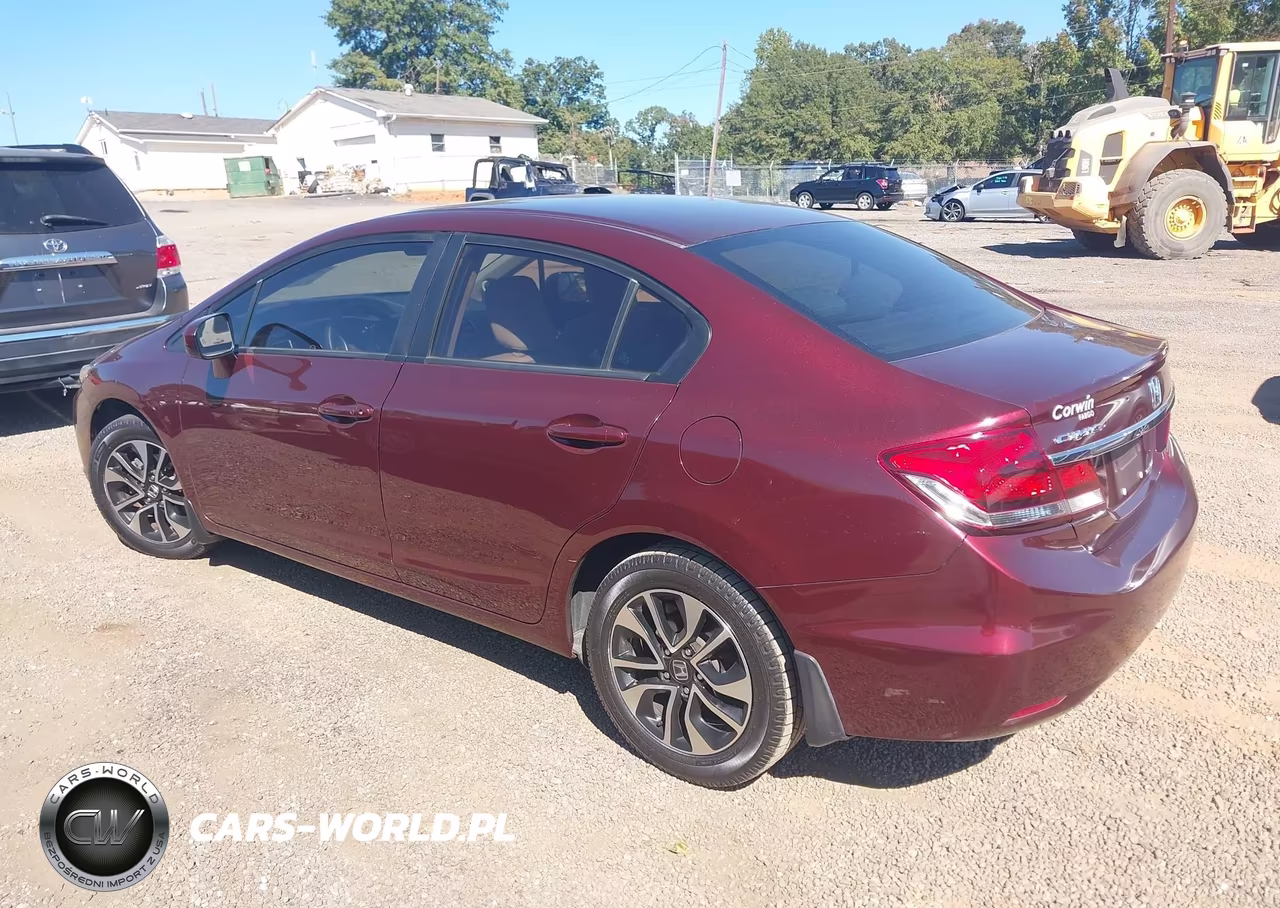 2015 Honda Civic Ex VIN:19XFB2F81FE069583 - 3