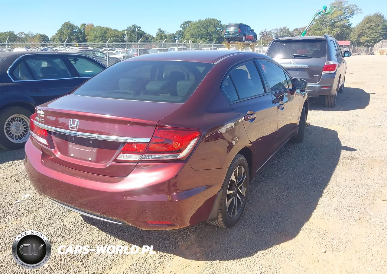 2015 Honda Civic Ex VIN:19XFB2F81FE069583 - 4
