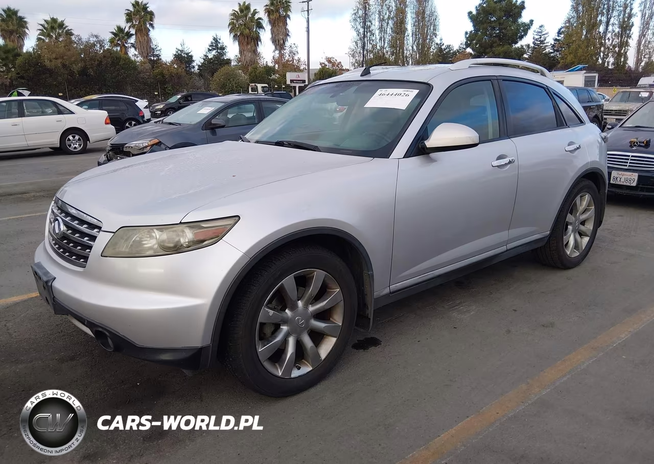 2006 Infiniti Fx35 VIN:JNRAS08UX6X100743 - 2