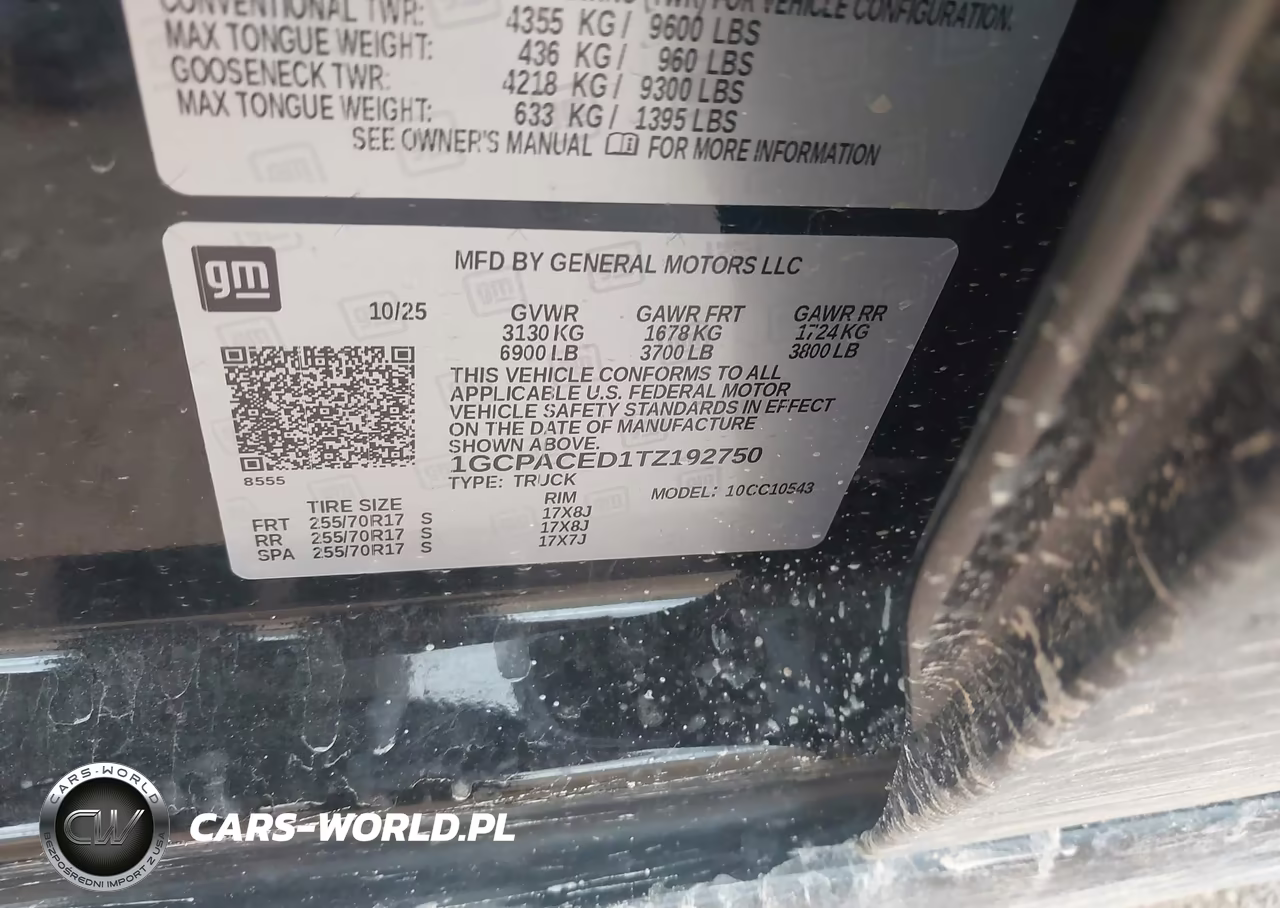 2026 Chevrolet Silverado 1500 2Wd Short Bed Lt VIN:1GCPACED1TZ192750 - 9