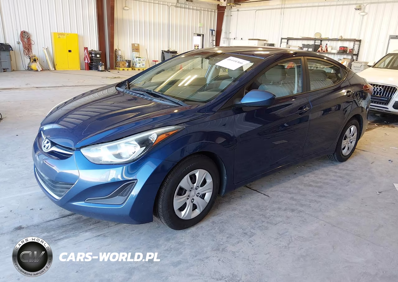 2016 Hyundai Elantra Se VIN:5NPDH4AE4GH702105 - 2