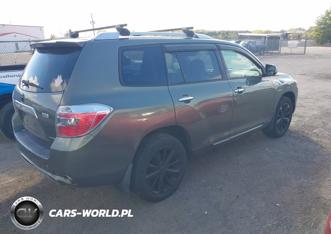 2008 Toyota Highlander Hybrid Limited VIN:JTEEW44A182023524 - 4