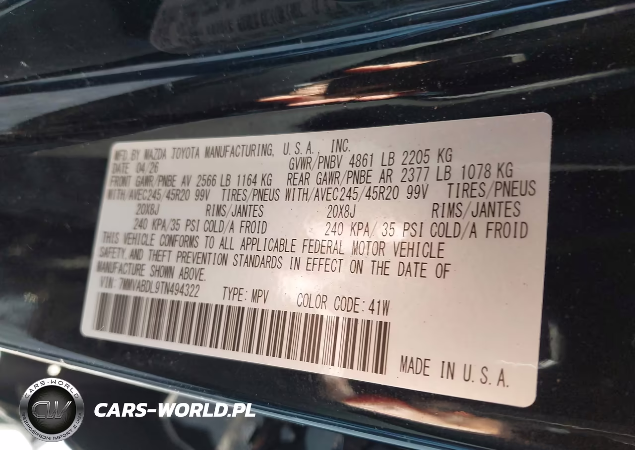 2026 Mazda Cx-50 2.5 S Premium VIN:7MMVABDL9TN494322 - 9