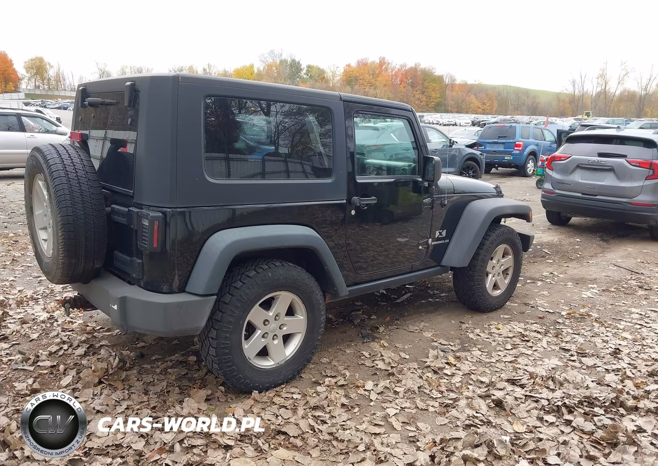 2008 Jeep Wrangler X VIN:1J8FA24158L579978 - 4