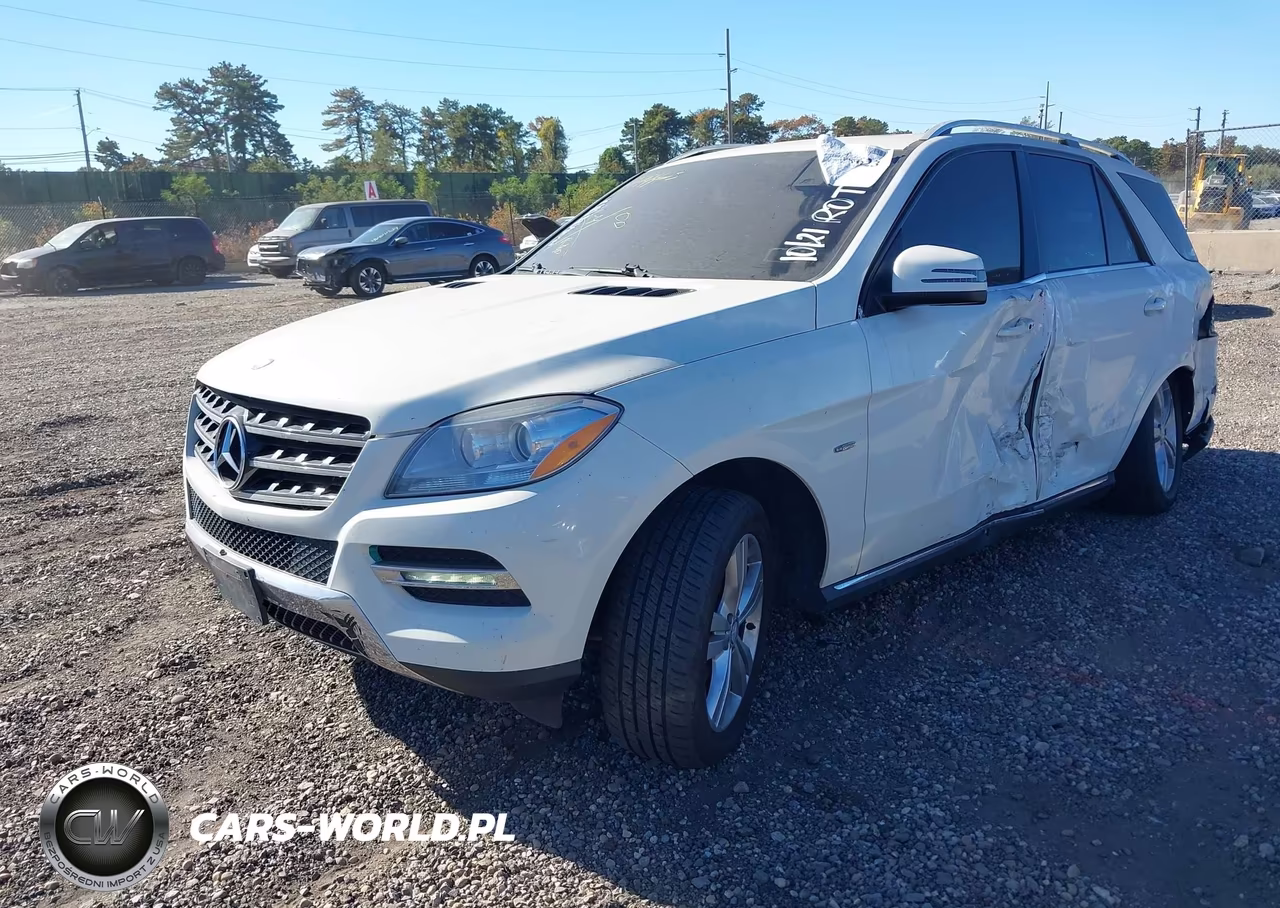 2012 Mercedes-Benz Ml 350 4Matic VIN:4JGDA5HB4CA081242 - 2