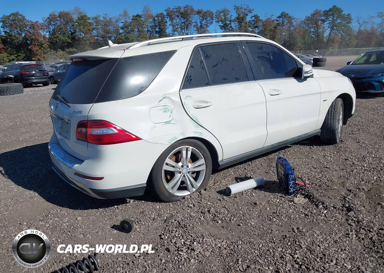2012 Mercedes-Benz Ml 350 4Matic VIN:4JGDA5HB4CA081242 - 4