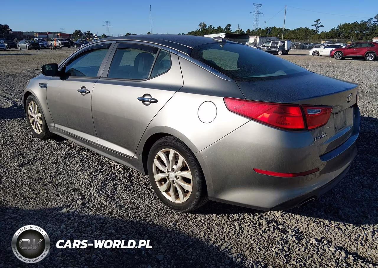 2015 Kia Optima Lx VIN:5XXGM4A73FG443854 - 3