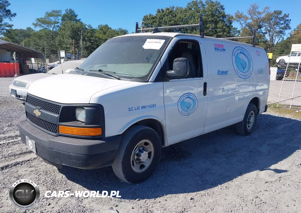 2016 Chevrolet Express 2500 Work Van VIN:1GCWGAFF5G1132070 - 2