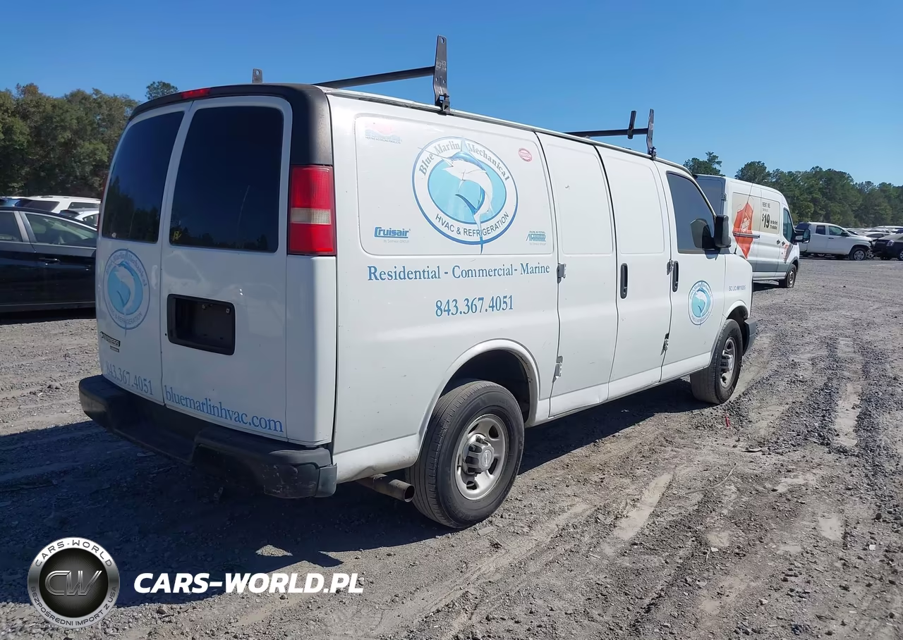 2016 Chevrolet Express 2500 Work Van VIN:1GCWGAFF5G1132070 - 4