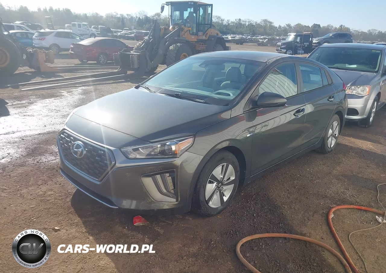 2020 Hyundai Ioniq Hybrid Blue VIN:KMHC65LC0LU220469 - 2
