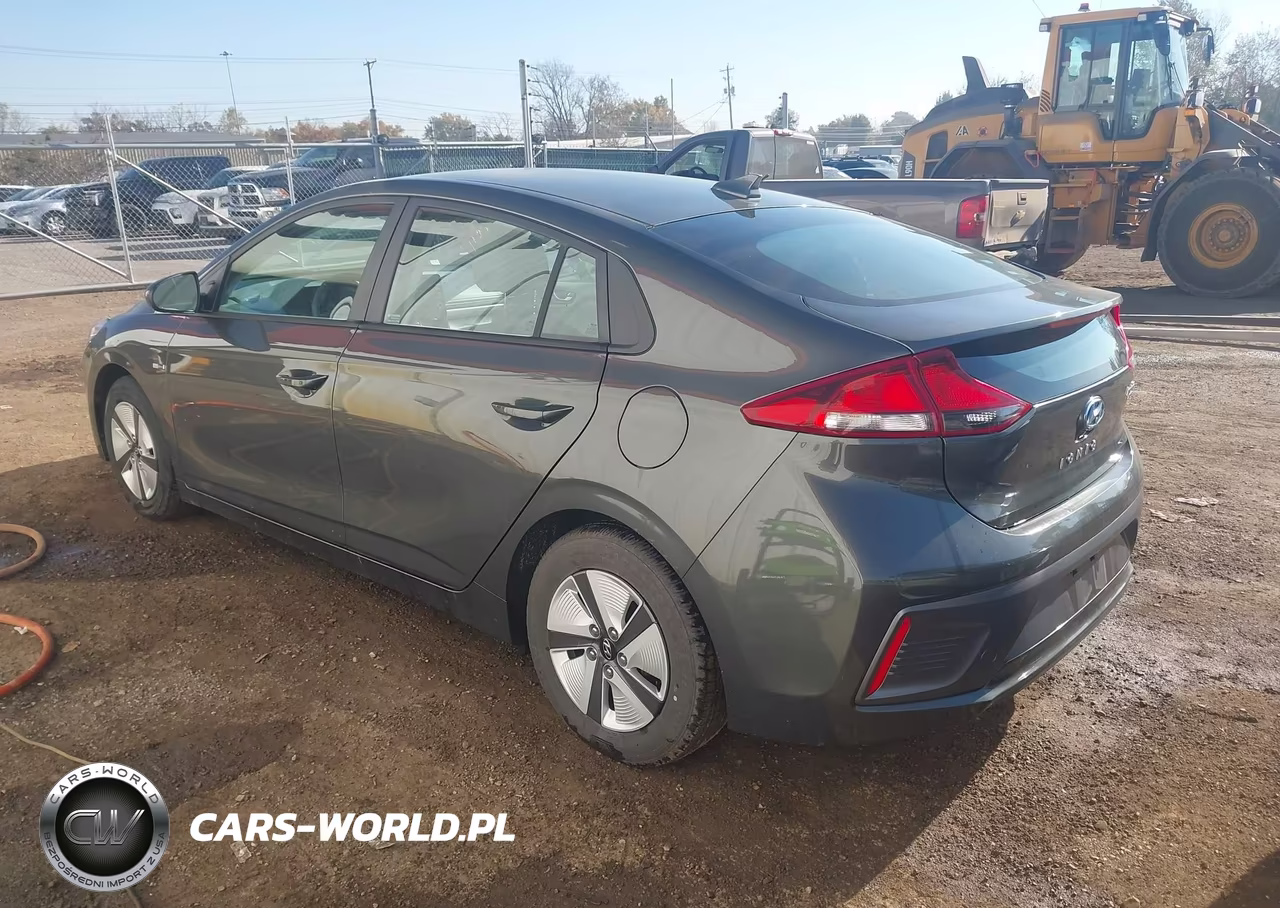 2020 Hyundai Ioniq Hybrid Blue VIN:KMHC65LC0LU220469 - 3