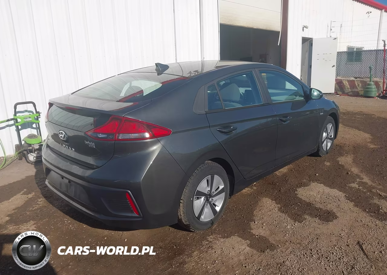 2020 Hyundai Ioniq Hybrid Blue VIN:KMHC65LC0LU220469 - 4
