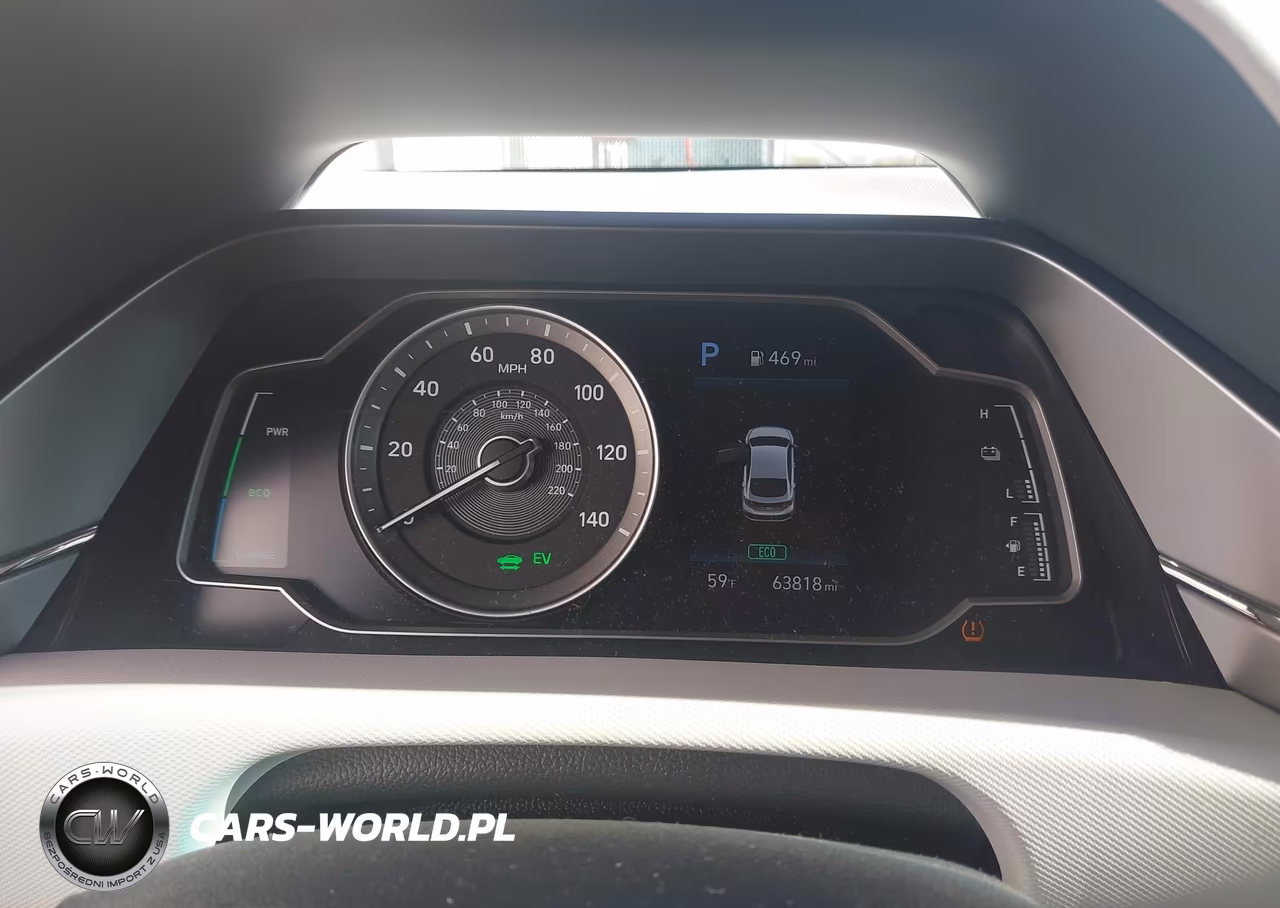 2020 Hyundai Ioniq Hybrid Blue VIN:KMHC65LC0LU220469 - 7