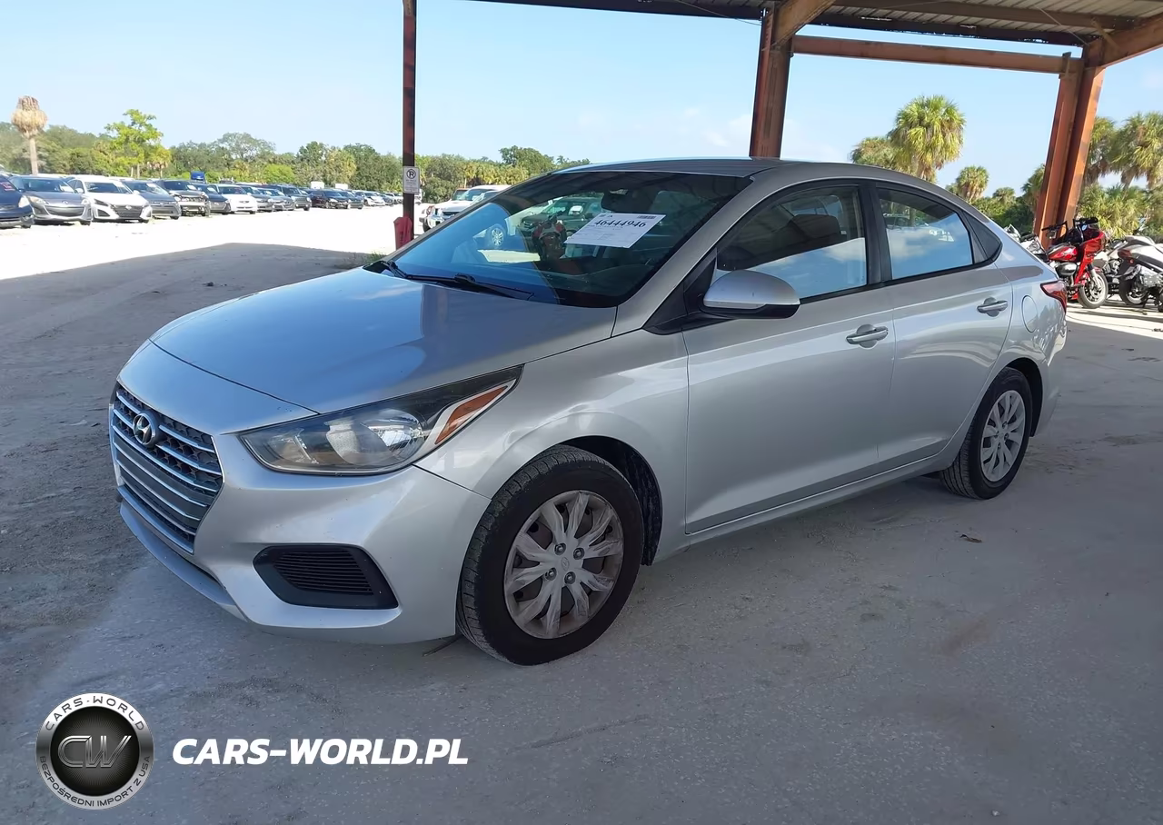 2019 Hyundai Accent Se VIN:3KPC24A33KE077575 - 2