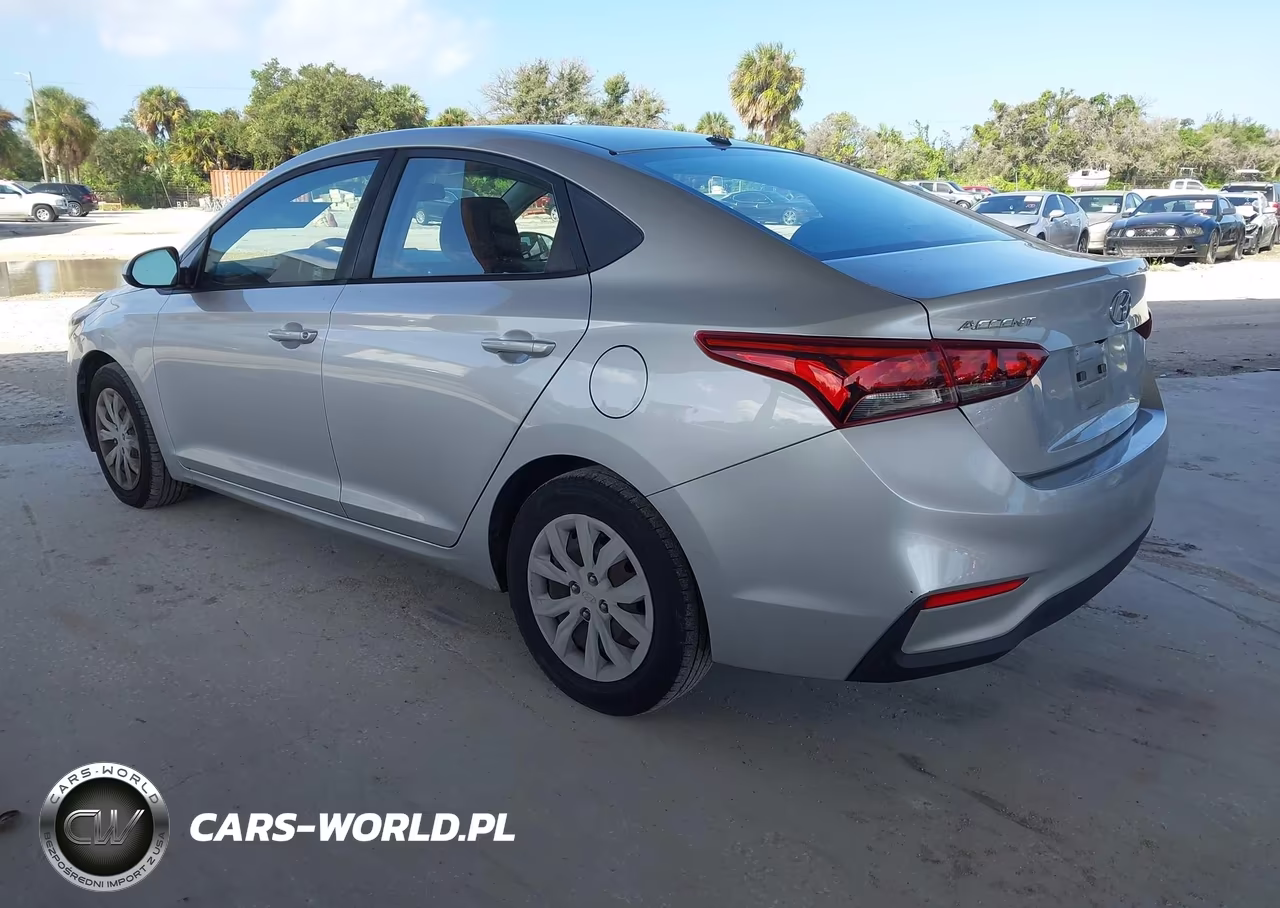 2019 Hyundai Accent Se VIN:3KPC24A33KE077575 - 3