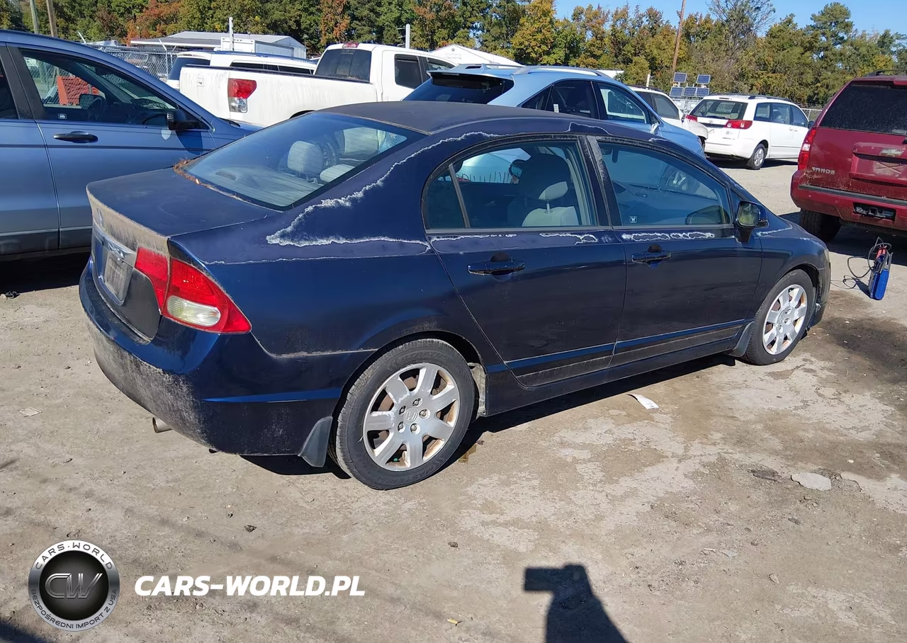 2009 Honda Civic Lx VIN:2HGFA16549H514122 - 4