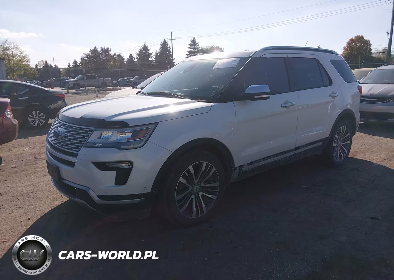 2018 Ford Explorer Platinum VIN:1FM5K8HT6JGA40651 - 2