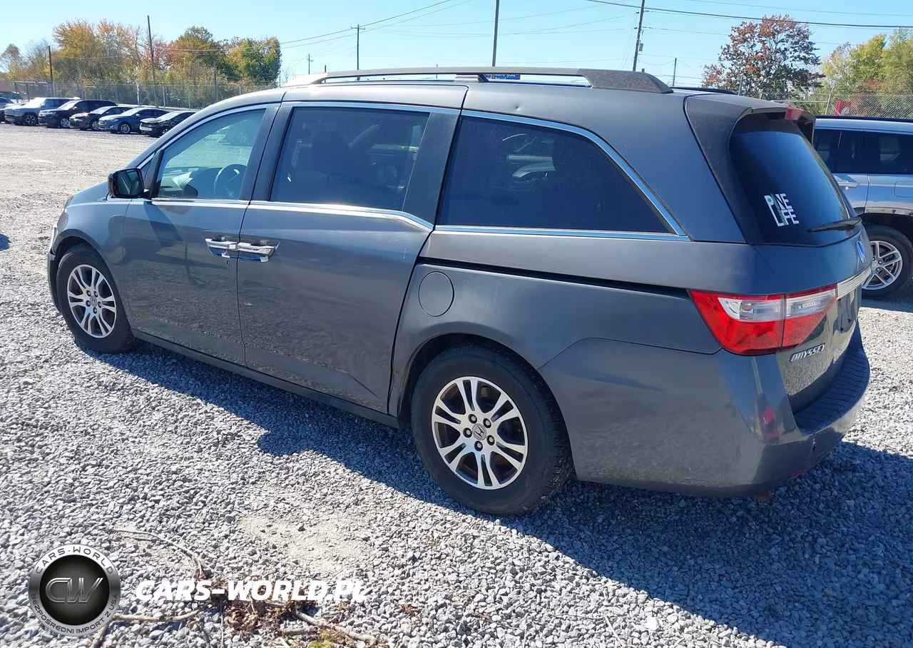 2012 Honda Odyssey Ex VIN:5FNRL5H47CB135470 - 3