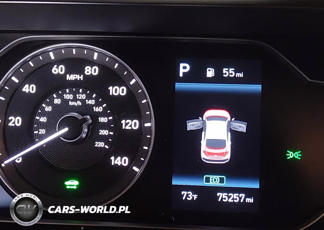 2020 Hyundai Ioniq Hybrid Blue VIN:KMHC65LC9LU220714 - 20
