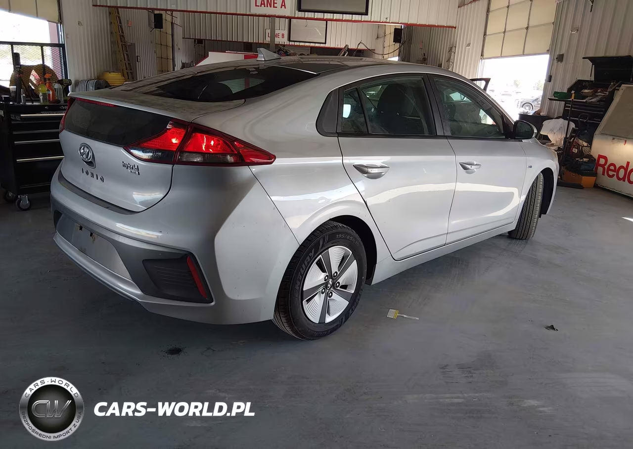 2020 Hyundai Ioniq Hybrid Blue VIN:KMHC65LC9LU220714 - 4