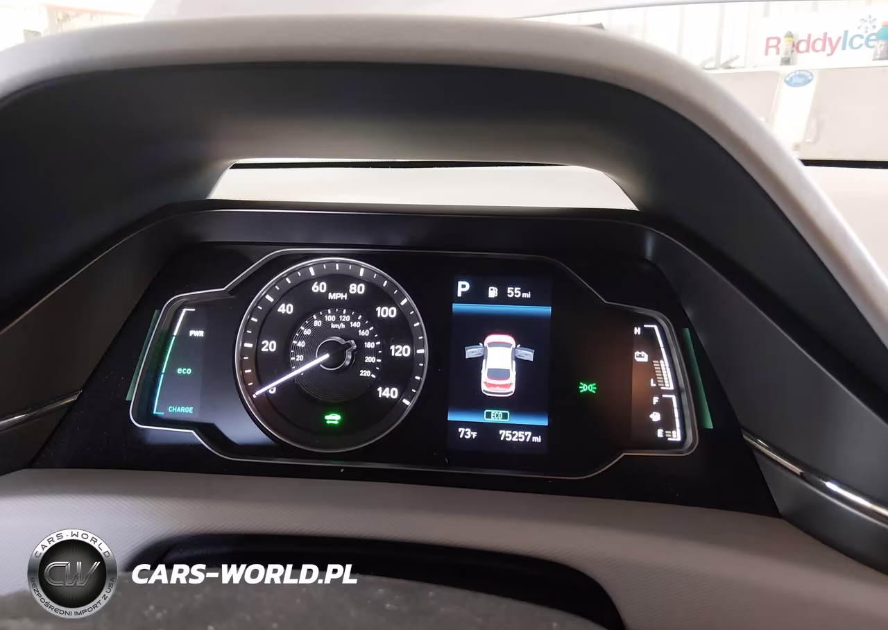 2020 Hyundai Ioniq Hybrid Blue VIN:KMHC65LC9LU220714 - 7