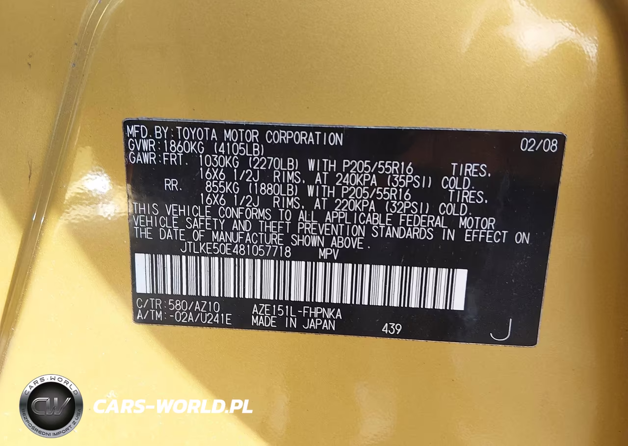 2008 Scion Xb VIN:JTLKE50E481057718 - 9