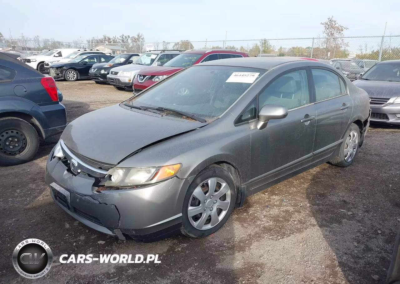 2006 Honda Civic Lx VIN:1HGFA16546L092531 - 2