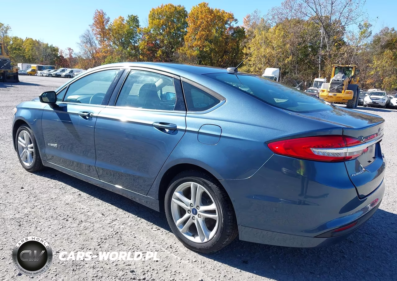 2018 Ford Fusion Hybrid S VIN:3FA6P0UU4JR254322 - 3