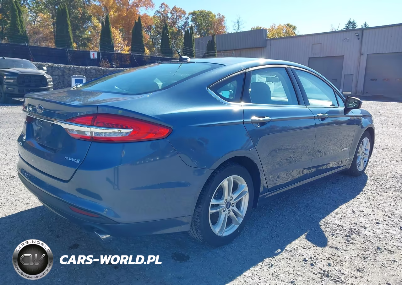 2018 Ford Fusion Hybrid S VIN:3FA6P0UU4JR254322 - 4