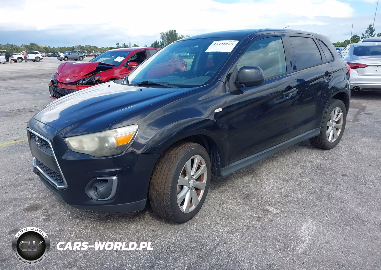 2015 Mitsubishi Outlander Sport Es VIN:4A4AP3AU7FE059344 - 2