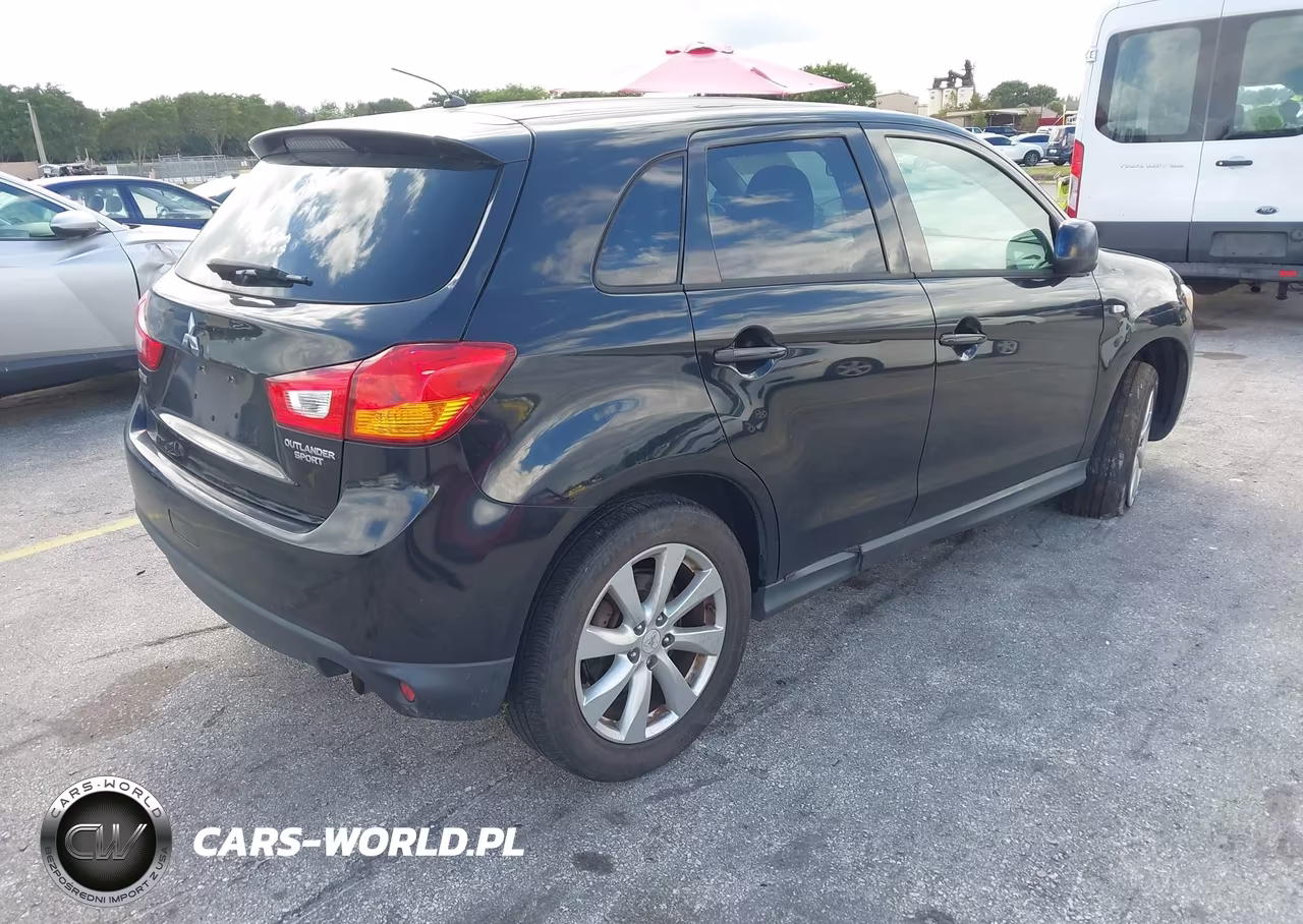 2015 Mitsubishi Outlander Sport Es VIN:4A4AP3AU7FE059344 - 4