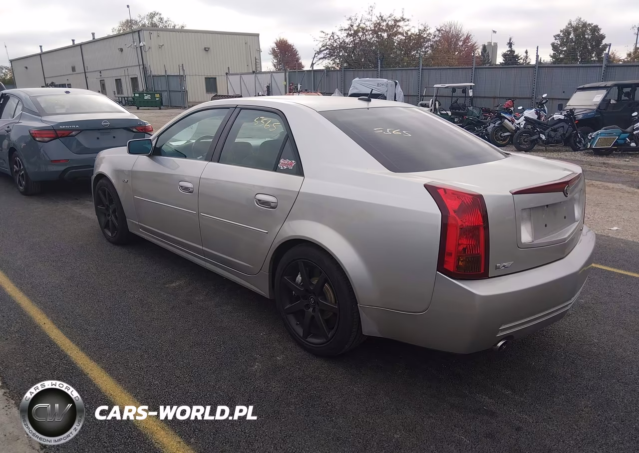 2005 Cadillac Cts-V VIN:1G6DN56S950108135 - 3