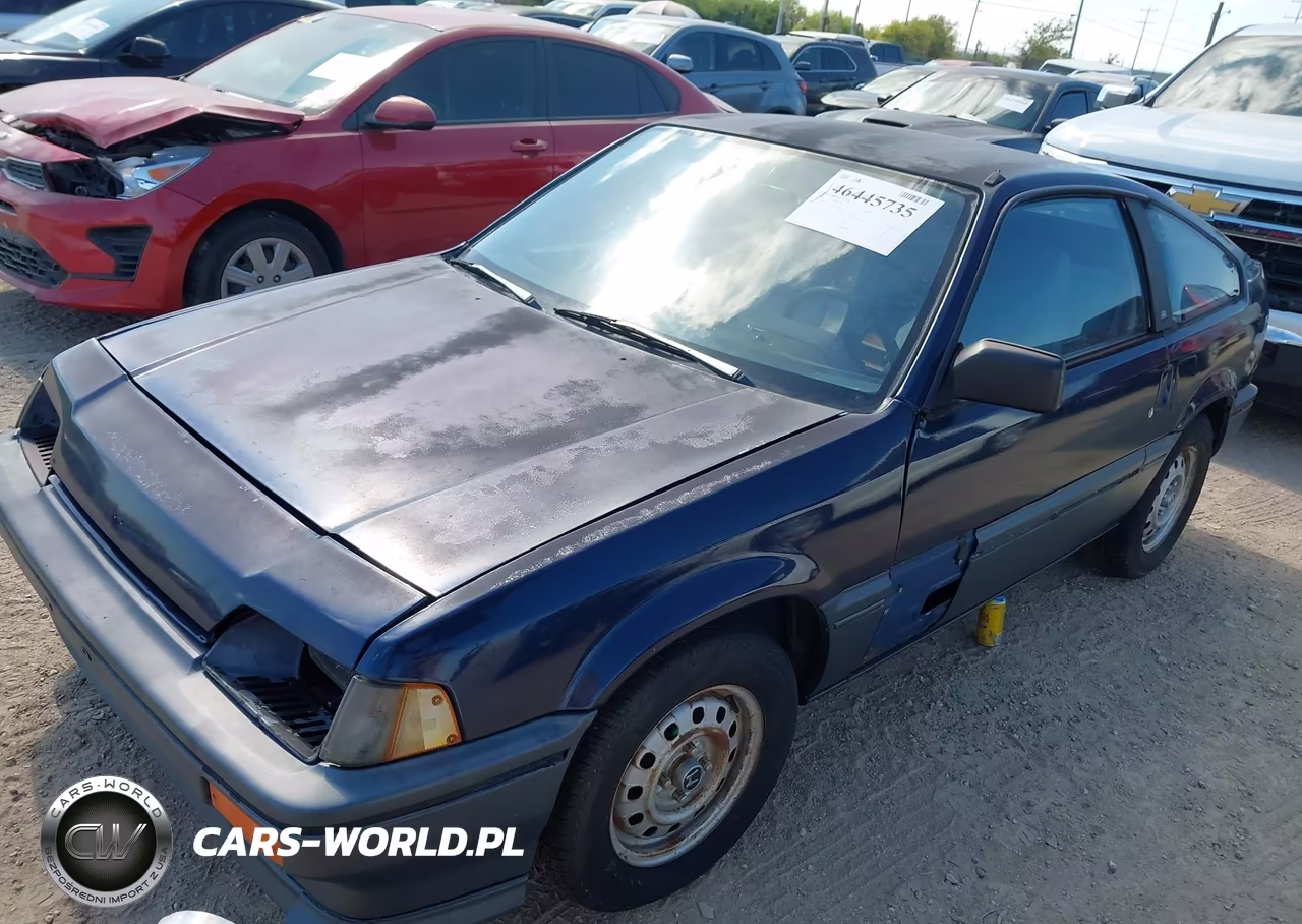 1985 Honda Civic Crx Hf VIN:JHMAF5319FS014186 - 2