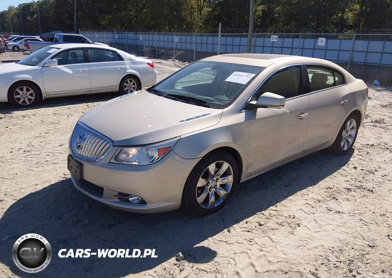 2010 Buick Lacrosse Cxs VIN:1G4GE5EV4AF153251 - 2