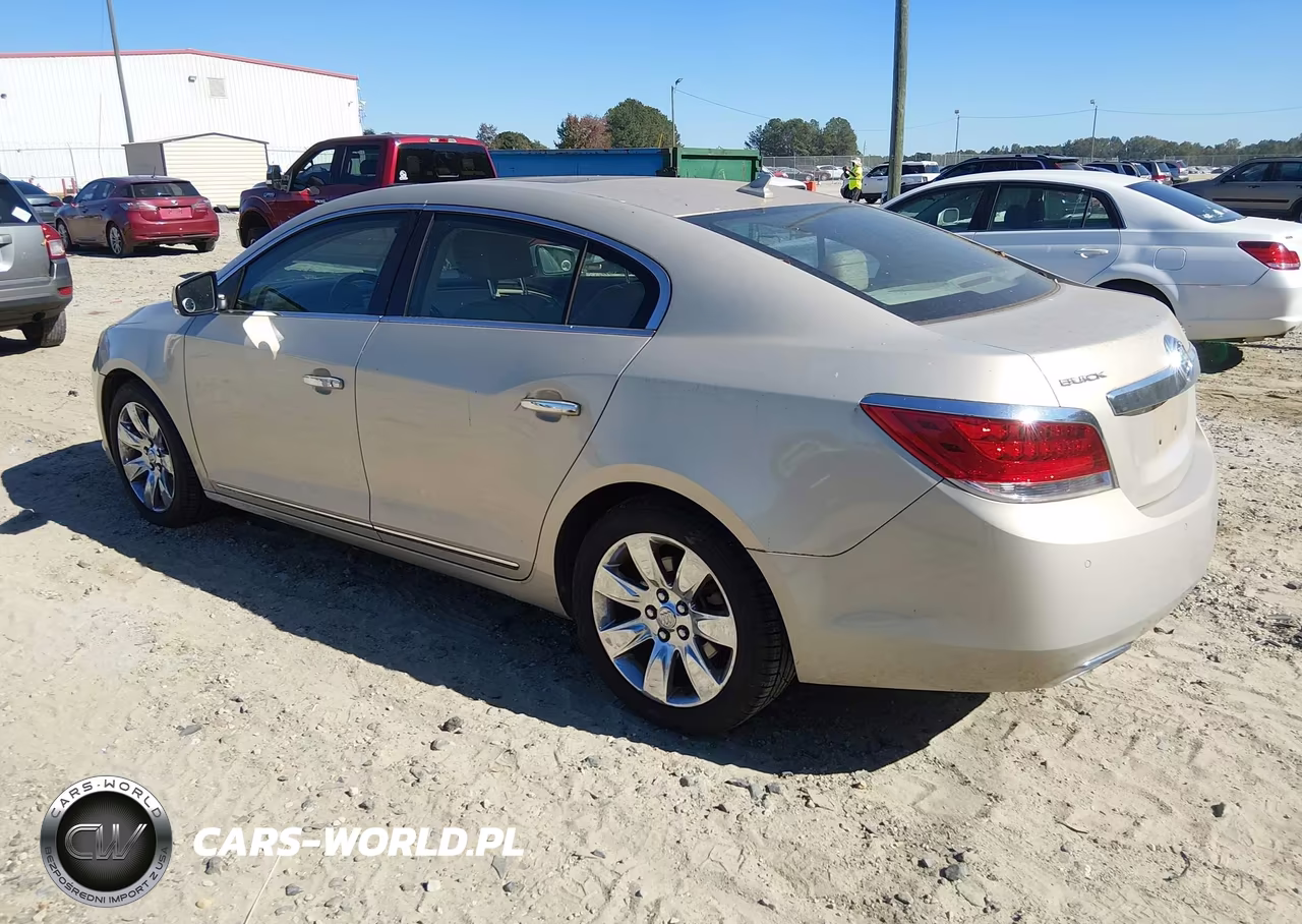 2010 Buick Lacrosse Cxs VIN:1G4GE5EV4AF153251 - 3